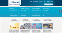 Desktop Screenshot of desleutel.be